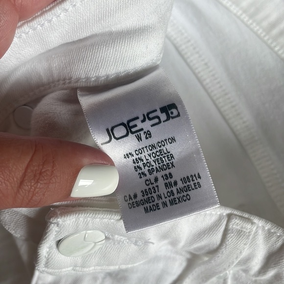 Joe’s Jeans White Skinny Jeans - Picture 5 of 7